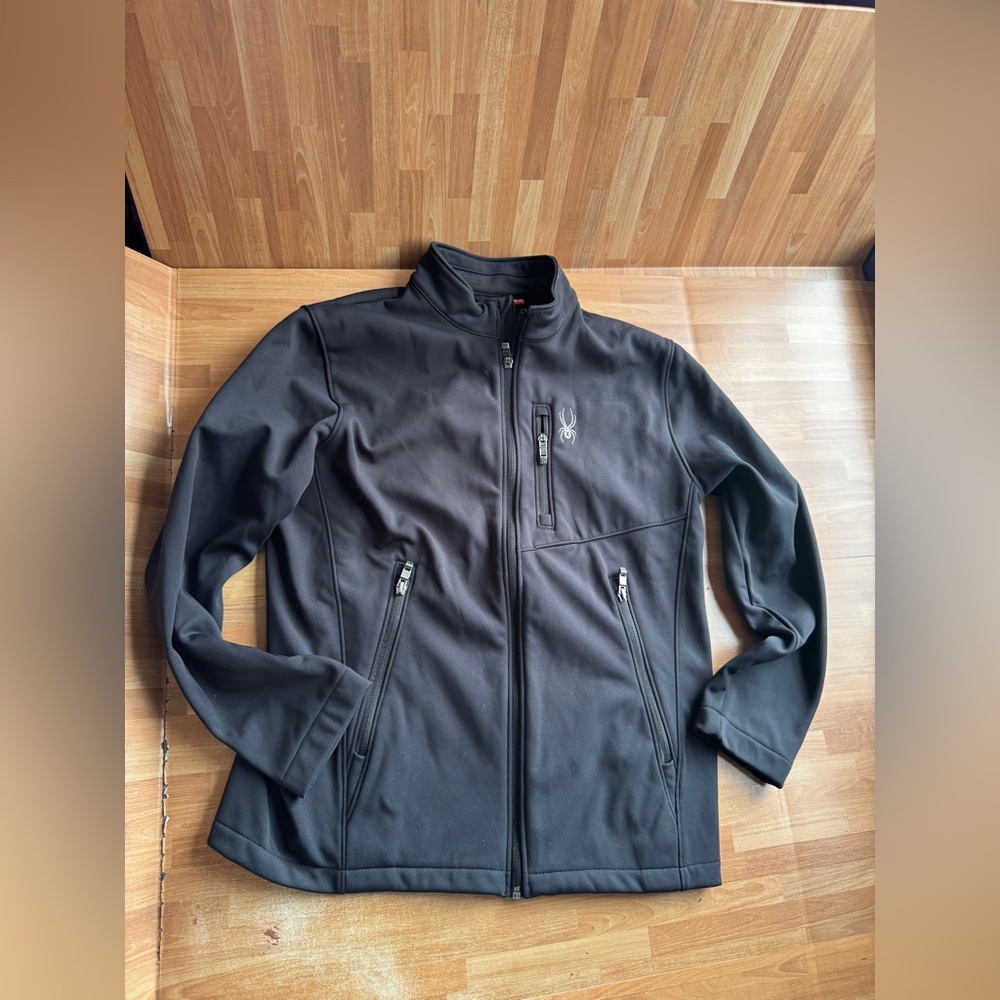 Spyder boys Transport Softshell Jacket, size 18/20, black